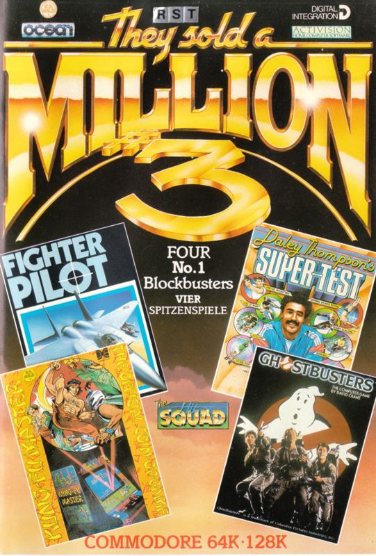 They Sold a Million 3 box art for Commodore 64